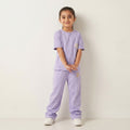Lavender Waffle Co-Ord Lounge Trouser Set