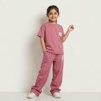 Lavender Waffle Co-Ord Lounge Trouser Set
