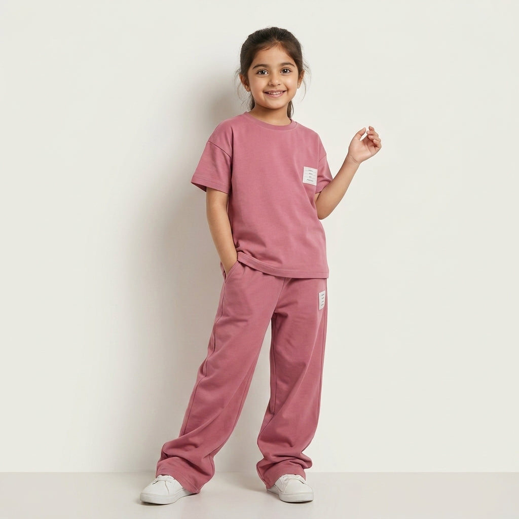 Lavender Waffle Co-Ord Lounge Trouser Set