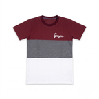 Maroon Panel Short Set