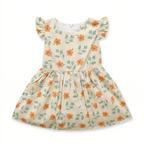 Retro Floral Tea Dress