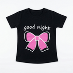 Good Night Ribbon Pajama Set