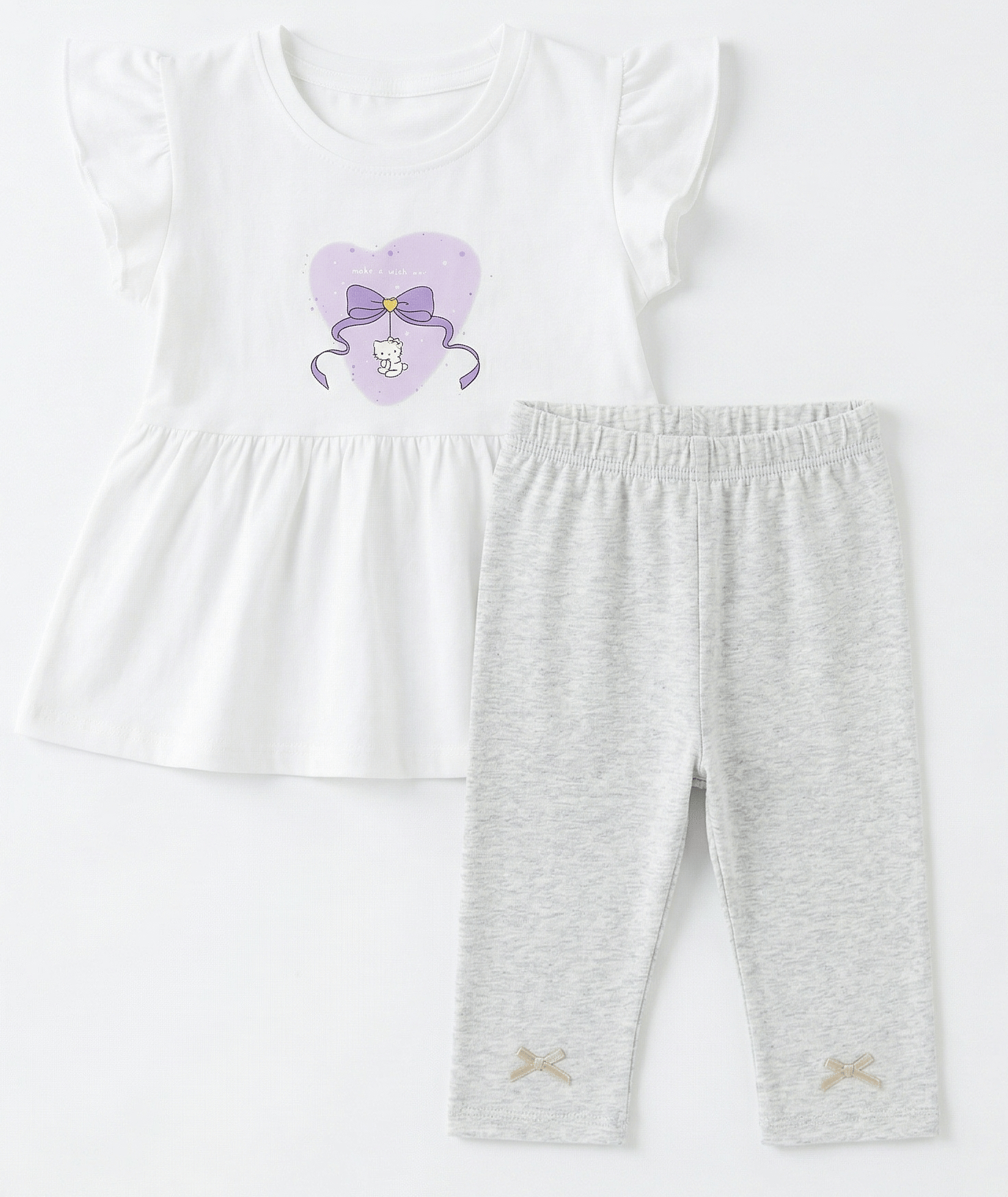 Baby Girls' Hello Kitty Peplum Top and Leggings