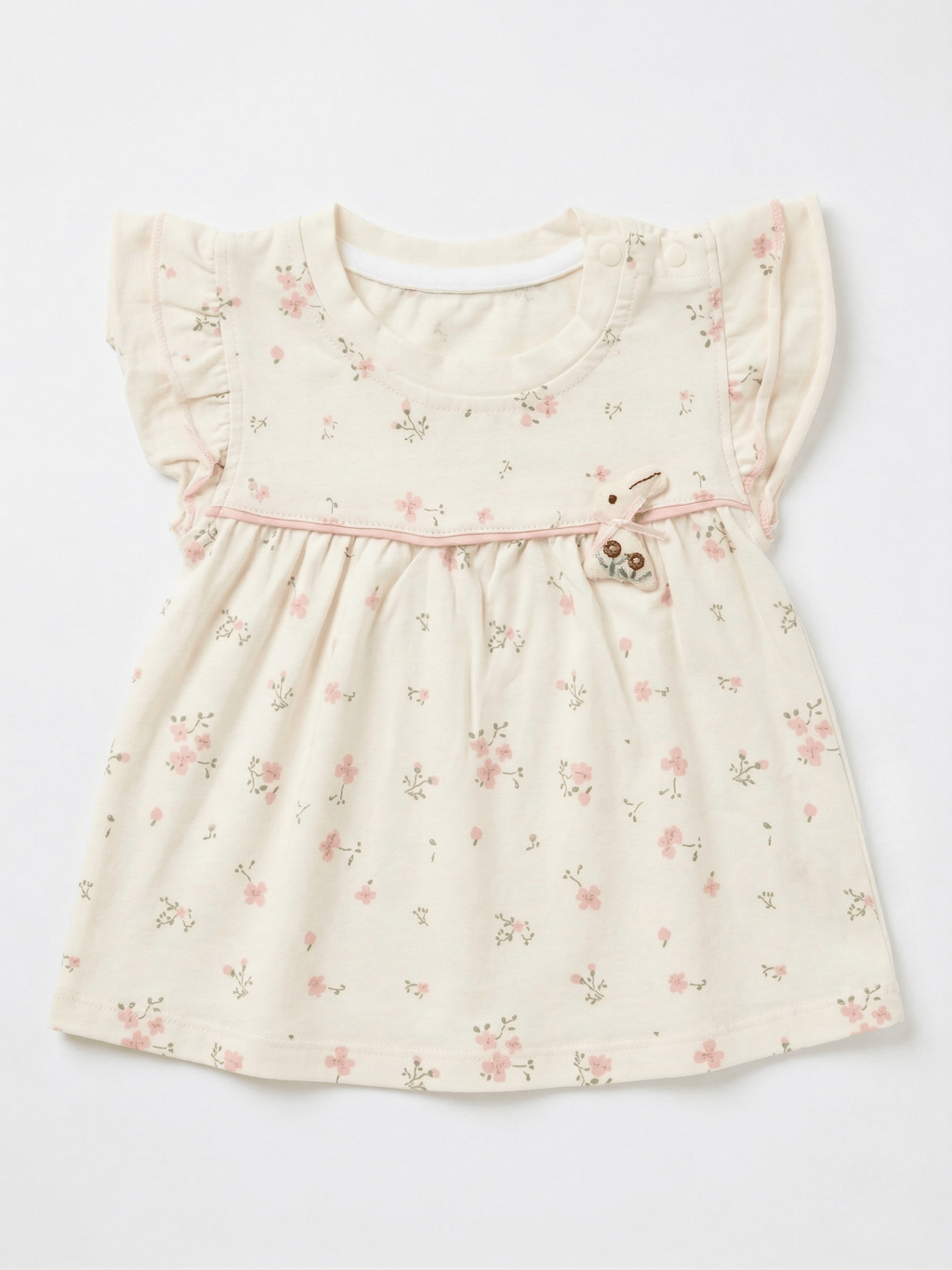 Floral Bunny Cotton Top
