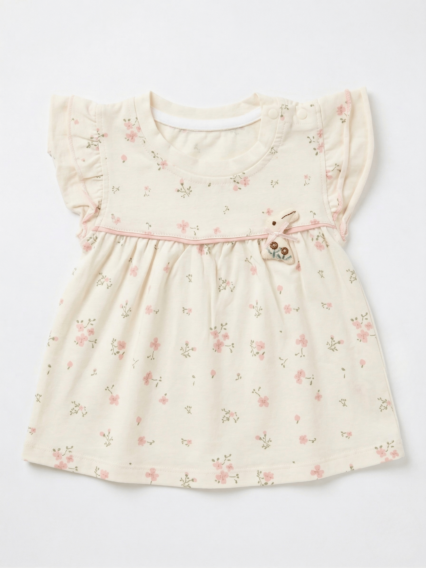 Floral Bunny Cotton Top