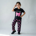 Good Night Ribbon Pajama Set