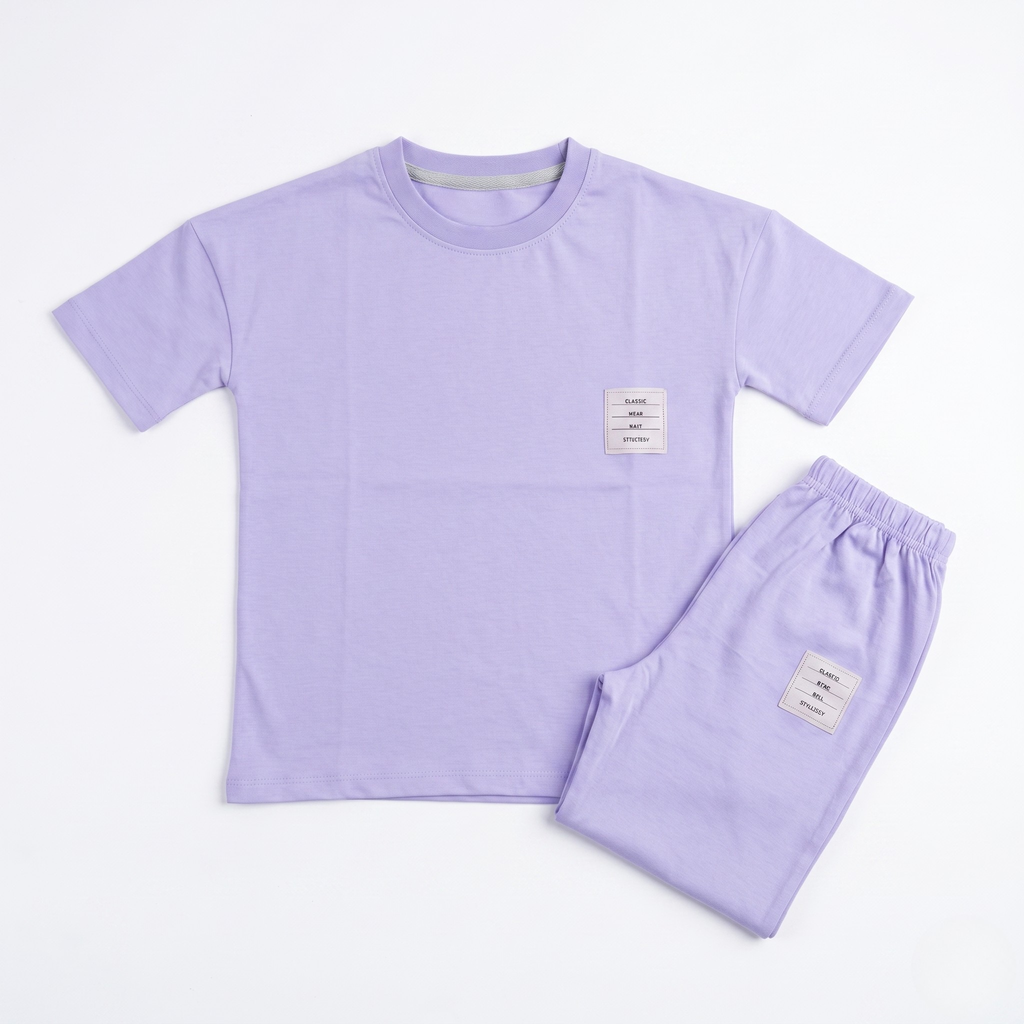Lavender Waffle Co-Ord Lounge Trouser Set